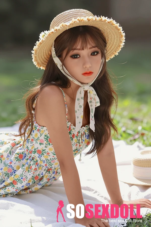 SY Doll 140cm 77 花柄衣装を合わせた上半身