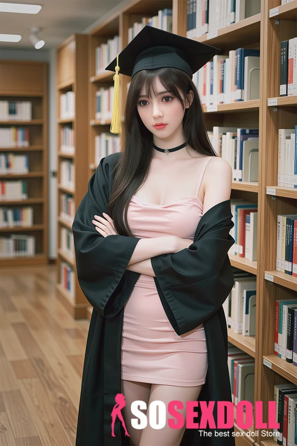 SY Doll 148cm 221 腕を組んだ姿とピンクワンピース